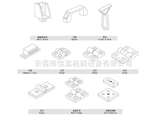 合页拉手